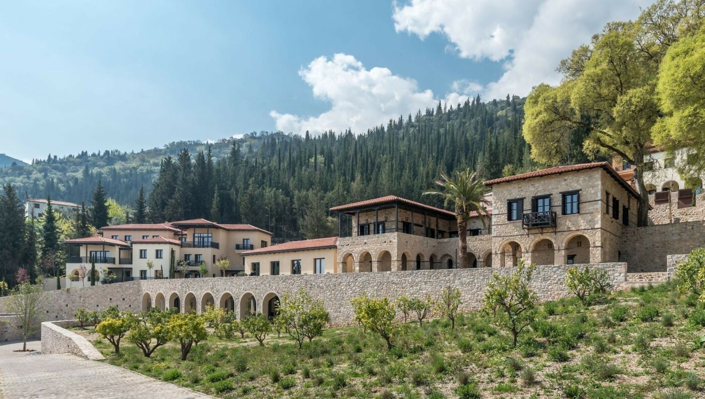 Vom Resort aus können die Gäste zu Fuß zur byzantinischen Ruinenstadt Mystras laufen (Foto: PR)