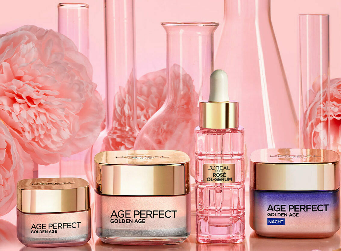 Die "Age Perfect Golden Age"-Pflegeserie von L‘Oréal Paris verleiht der Haut mehr Festigkeit und einen jugendlich rosig-frischen Teint