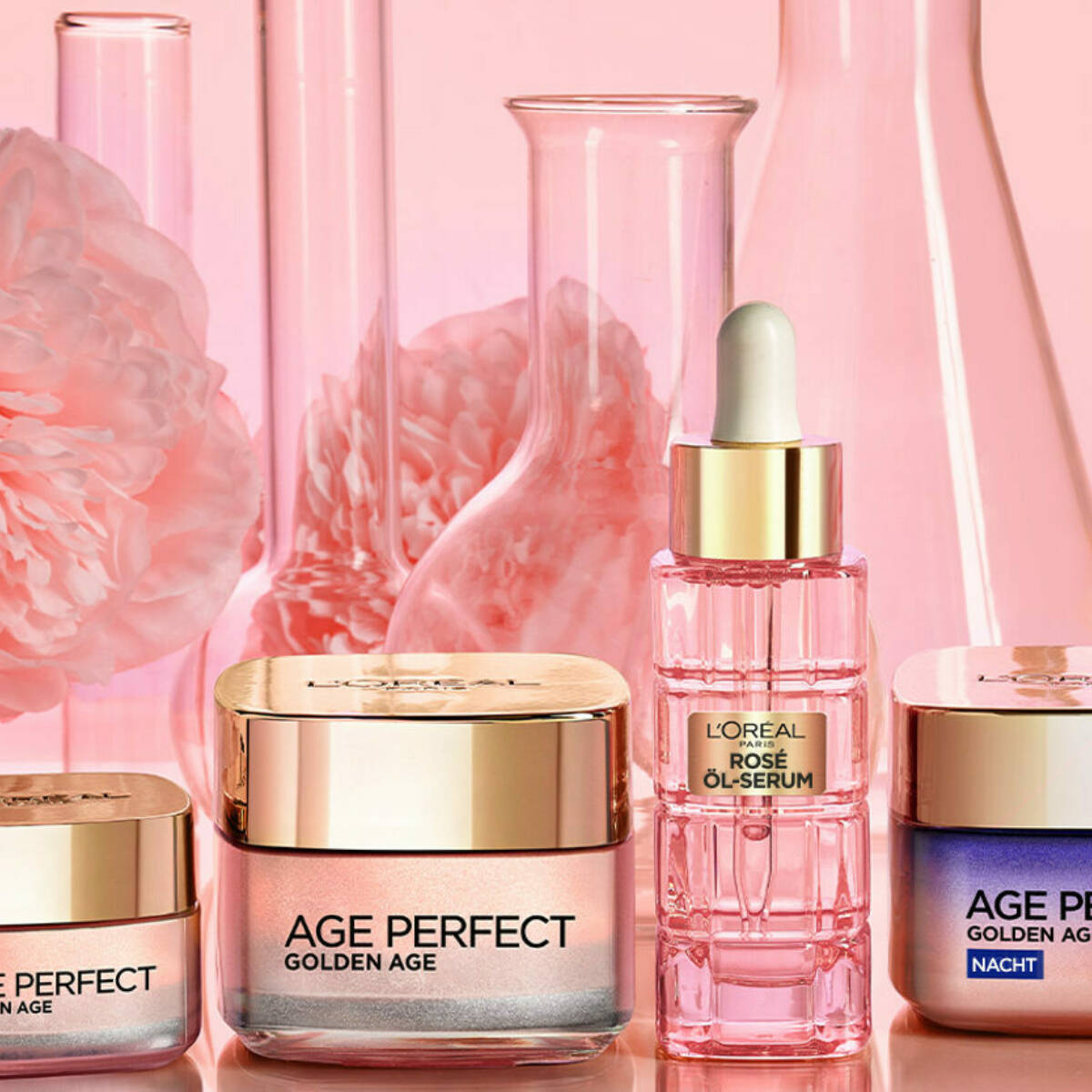 Die "Age Perfect Golden Age"-Pflegeserie von L‘Oréal Paris verleiht der Haut mehr Festigkeit und einen jugendlich rosig-frischen Teint