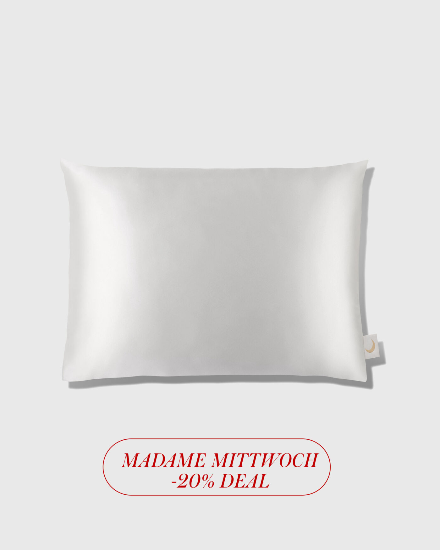 Web Moonchild Organic Silk Pillowcase White